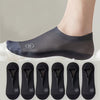 6 Pairs Men's Ultra-Comfort Invisible Socks – Breathable Mesh, Soft & Elastic for Daily Wear
